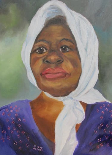 African American lady by Sherry Joiner