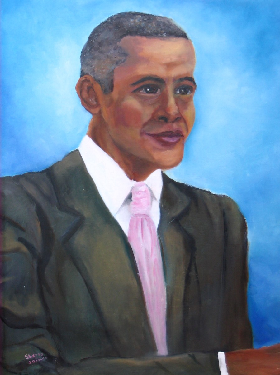President Obama by Sherry Joiner