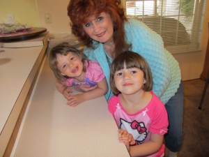 Kayla, Kylie, and me