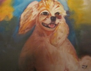 My portrait of Dinky