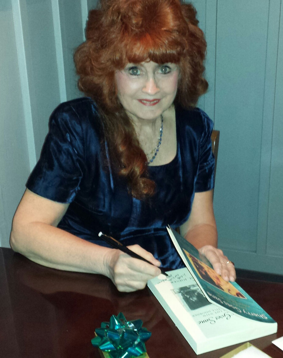 Sherry M. Joiner, signing Sherry Goes Sane