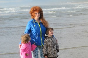 Me and my adopted grand girls