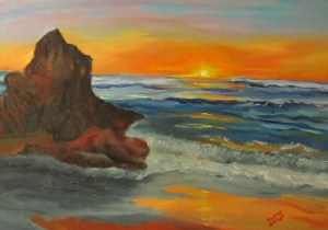 Mother's Day Ocean Scene