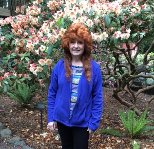 Me at the Rhodie Garden