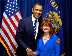 President Barack Obama and me