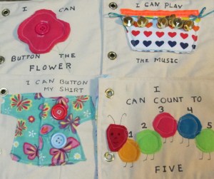 Front pages of 'Tiny Hands Book'