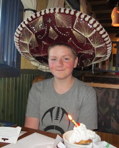 Grandson Jacob's 14th birthday
