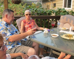 Anita (Sunglasses), Larry, and Alice