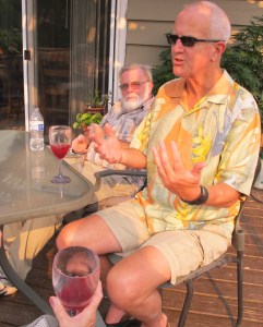 Joe and Steve with sunglasses