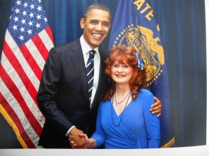 President Barack Obama and Me, Photograph by Pete Souza 